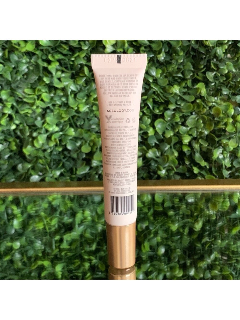 Aceology Passionfruit Refining Lip Scrub | NEW | Conditioning Lip Sugar Scrub - Picture 7 of 9